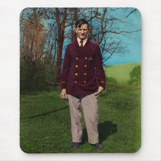 このズボンは私を太く見せてくれる マウスパッド (正面)