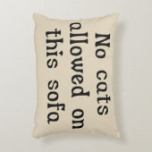 このソファに猫は入れない アクセントクッション (正面(垂直))