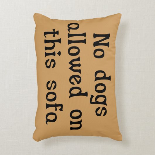 このソファーで許可される犬無し アクセントクッション (正面(垂直))