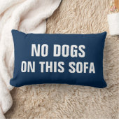 このソファーの犬無し ランバークッション (ブランケット)