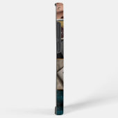 このタイトルはプレミアム品質を強調しお洒落ている SAMSUNG GALAXYケース (右側面)