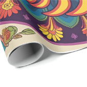 このタイトルは鍵キーワード(レトロ70s、Groovy)を使用 ラッピングペーパー (ロールコーナー)