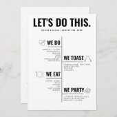 このタイムラインプロ結婚グラムを実行する プログラム (正面/裏面)