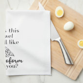 このタオルはクロロホルムの匂いがする？ キッチンタオル (四つ折り)