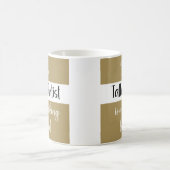 このタトゥーの芸術家は伝説のギフトの中で恐ろしくおもしろいなる コーヒーマグカップ (中央)