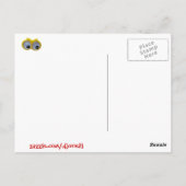 このチックユー恋しく思チキンミーム ポストカード (裏面)