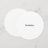 このテキストを削除して独自のデザインを追加 5.25"x5.25" 招待状 (正面/裏面)