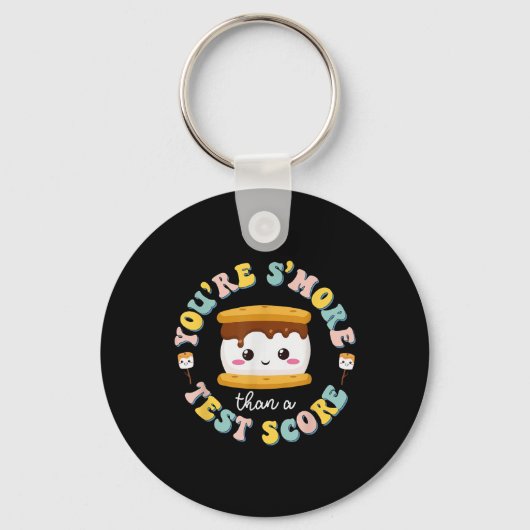 このテストの日Teに対する準備が完了していない キーホルダー (正面)