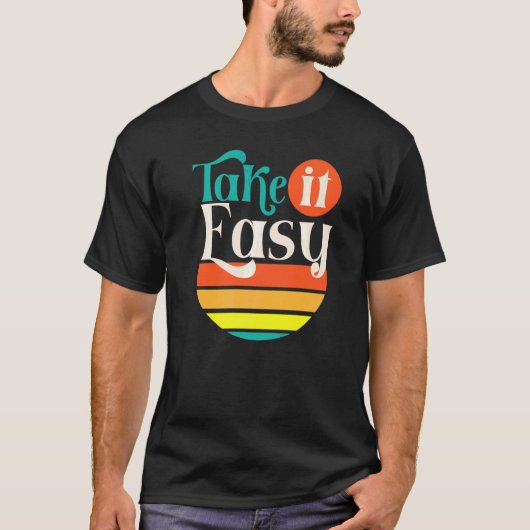 このテスト最高の日にはIt得簡単を実行 Tシャツ (正面)
