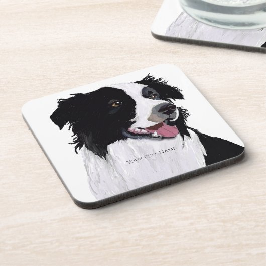 このテンプレートを写真と文字でカスタマイズ コースター (左側)