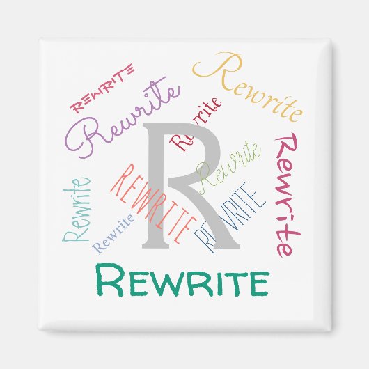 このテンプレート、ファミリー名、マグネットをカスタマイズする マグネット (正面)