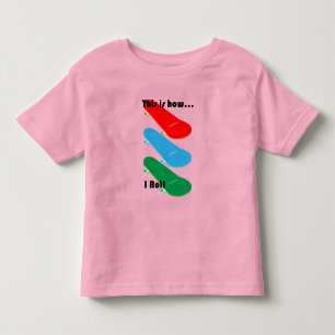 このデザインが私のスタイル - 幼児用上質なジェーシーのTシャツ トドラーTシャツ