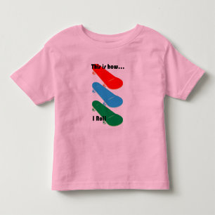 このデザインが私のスタイル - 幼児用上質なジェーシーのTシャツ トドラーTシャツ