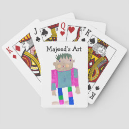 このデザインにあなたの子供の作品を追加 トランプ