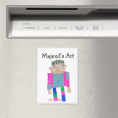 このデザインにあなたの子供の作品を追加 マグネット (インサイチュ (食洗機))