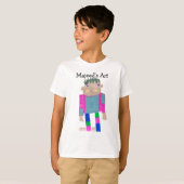 このデザインにあなたの子供の作品を追加 Tシャツ (正面フル)