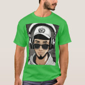 このデザインはユーモアとゲームテーマを組み合わせ Tシャツ (正面)