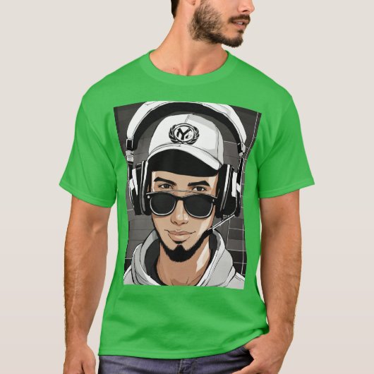 このデザインはユーモアとゲームテーマを組み合わせ Tシャツ (正面)