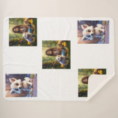 このデザインは最高のデザイン シェルパブランケット (正面(横))