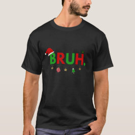 このデザインをカスタマイズ: ブルゥ メメ クリスマス Tシャツ