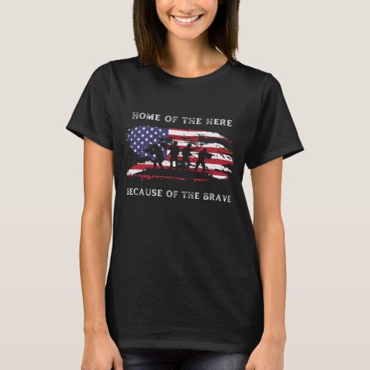 このデザインをカスタマイズ: ベテランズ・デー Tシャツ (正面)