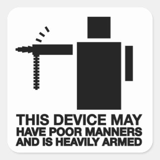 このデバイスはマナーが悪く、非常に スクエアシール