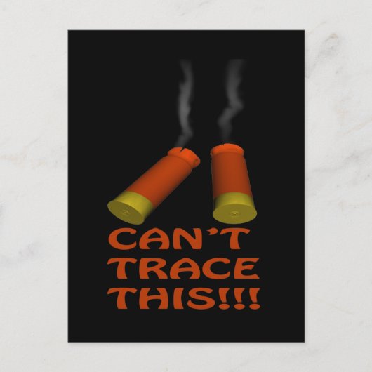 このトレースを実行できない ポストカード (正面)