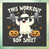 このトレーニングはブーシートハロウィン不気味フィットネスである ウィンドウサイン (シート3)