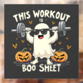 このトレーニングはブーシートハロウィン不気味フィットネスである ウィンドウサイン (シート2)