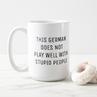 このドイツ人は愚遊かな人には不似合いだ コーヒーマグカップ