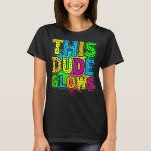 このドゥドグローパーティー80sヴィンテージレトロカラフル tシャツ