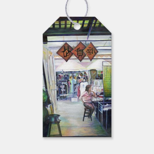 このドラゴンは来訓練車輪を持ってるのか？ ギフトタグ (正面)