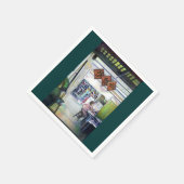 このドラゴンは来訓練車輪を持ってるのか? スタンダードカクテルナプキン (角)