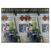 このドラゴンは訓練来車輪付きですか？ カッティングボード (正面)