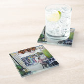 このドラゴンは訓練来車輪付きですか? ガラスコースター (アングル)