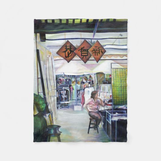 このドラゴンは訓練来車輪付きですか? フリースブランケット (正面)