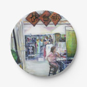 このドラゴンは訓練来車輪付きですか？ ペーパープレート (正面)