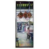 このドラゴン来はトレーニングホイール付き? ワインギフトバッグ (正面)