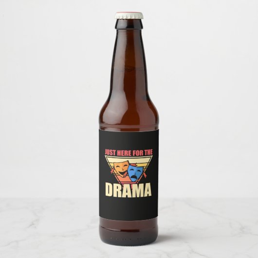 このドラマの俳優 ビールラベル (正面)