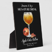 このドリンクをカスタマイズ Apple Cider Bellini フォトプラーク (側面)