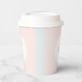 このドリンクミニマルは名前をカスタムするパーティーに属する 紙コップ (左)