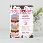 このドーナツのバースデ恋しく思ィーションを望まない 招待状 (スタンド正面)