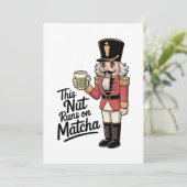 このナッツは抹茶クリスマス・ナチュクラッカー仕様だ シーズンカード (スタンド正面)