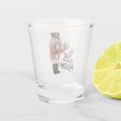 このナットは抹茶走クリスマスナツクラッカーの上にある ショットグラス (裏面)