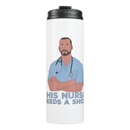 このナースには注射が必要だ タンブラー (正面)