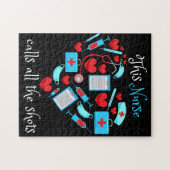 このナースはすべてのショットを呼び出す ジグソーパズル (横)