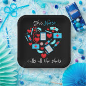 このナースはすべてのショットを呼び出す ペーパープレート (パーティー)