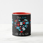 このナースはすべてのショットを呼び出す マグカップ (中央)