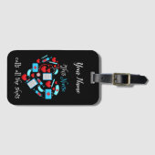 このナースはすべてのショットを呼び出す ラゲッジタグ (正面横)