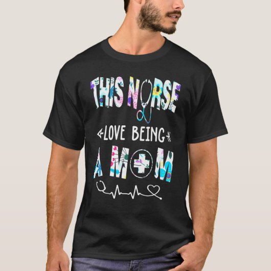 このナースは母の日が大好き Tシャツ (正面)
